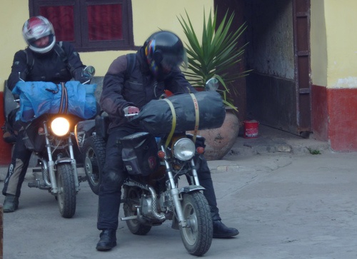 210 Cusco German Bikers In Estrellita  28th May 2012.jpg